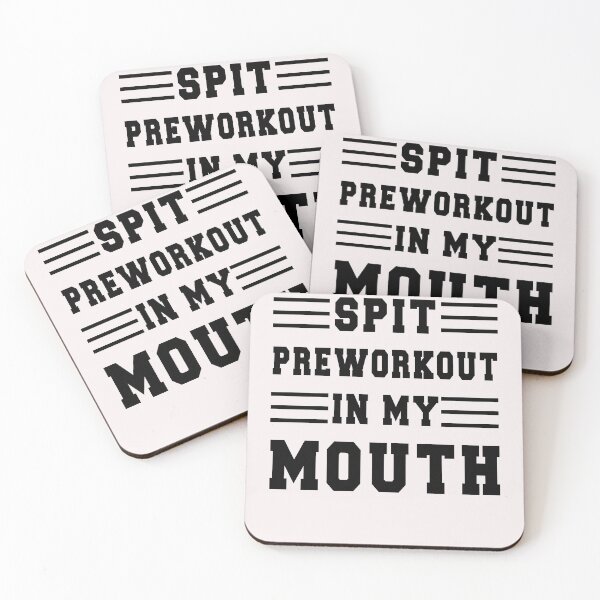 Item preview, Spit Preworkout In My Mouth Funny Gym Sarcastic designed and sold by Leader Shirts.
