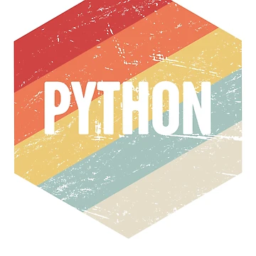 Artwork thumbnail, Retro Python Programming Language Icon by Jam Jar