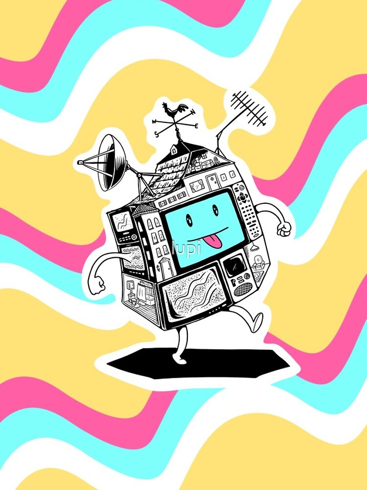 Grompo the TV Monster by lupi