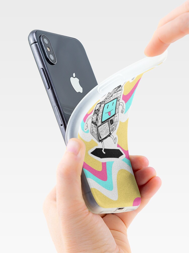 Alternate view of Grompo the TV Monster iPhone Case & Cover