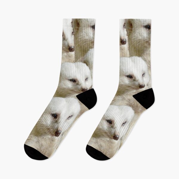 Item preview, "March of the White Meerkats: A Charming Parade" designed and sold by A-Work-Of-Art.