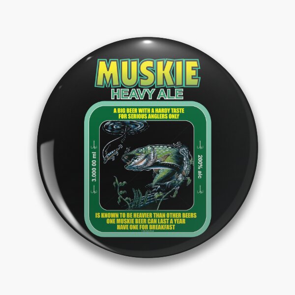 Artikelvorschau, Muskie Heavy Ale entworfen und verkauft von Denis Proulx.