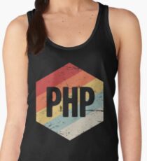 Retro PHP Programming Language Icon Women's Tank Top