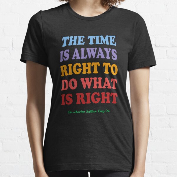 cita de martin luther king júnior Camiseta esencial