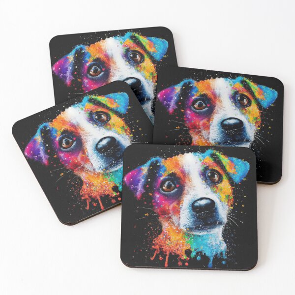 Item preview, Colorful Dog Painting designed and sold by Fentier.