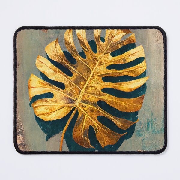 Item preview, Golden Monstera designed and sold by Catalin Gheorghe Tudor.