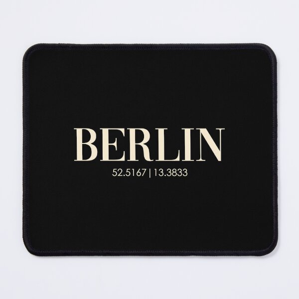 Item preview, CITY OF BERLIN, latitude longitude designed and sold by angelisart.