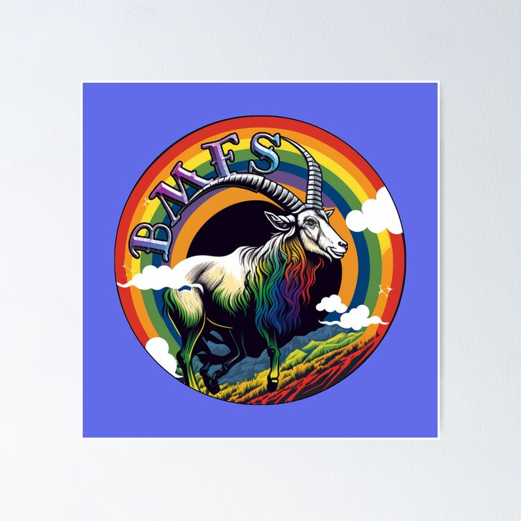 Rainbow BMFS  Sticker
