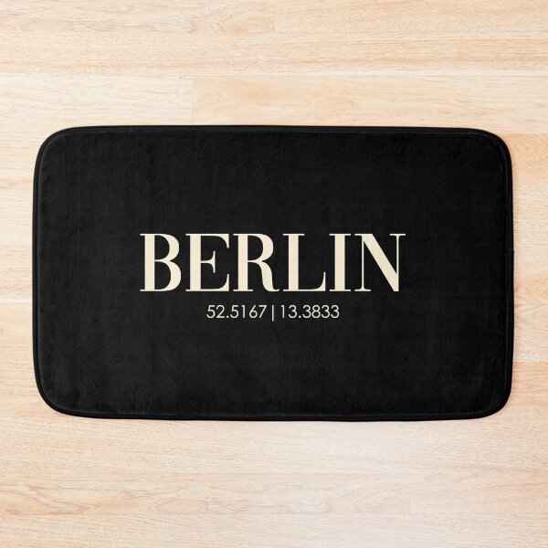 Item preview, CITY OF BERLIN, latitude longitude designed and sold by angelisart.