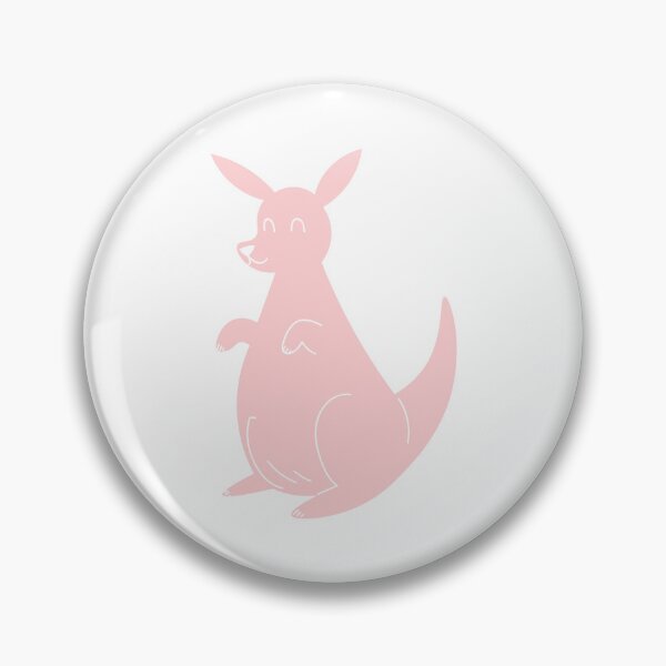 Item preview, Kangaroo Pastel Pink designed and sold by 37jlee.