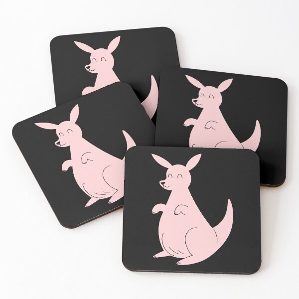 Item preview, Kangaroo Pastel Pink designed and sold by 37jlee.