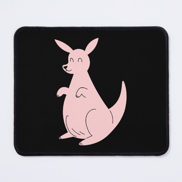 Item preview, Kangaroo Pastel Pink designed and sold by 37jlee.