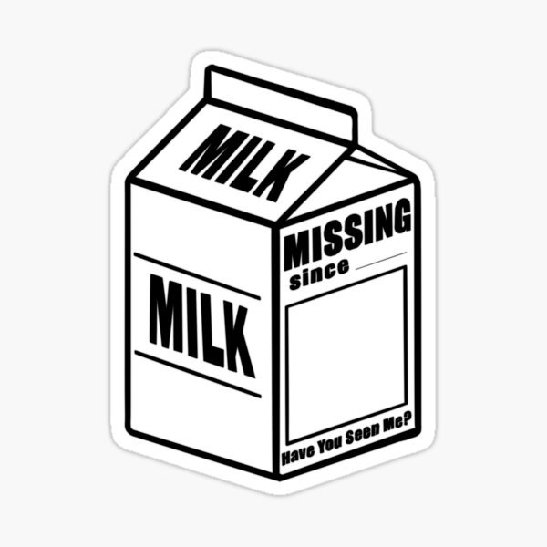 missing-milk-carton-1-fill-in-the-blank-sticker-for-sale-by