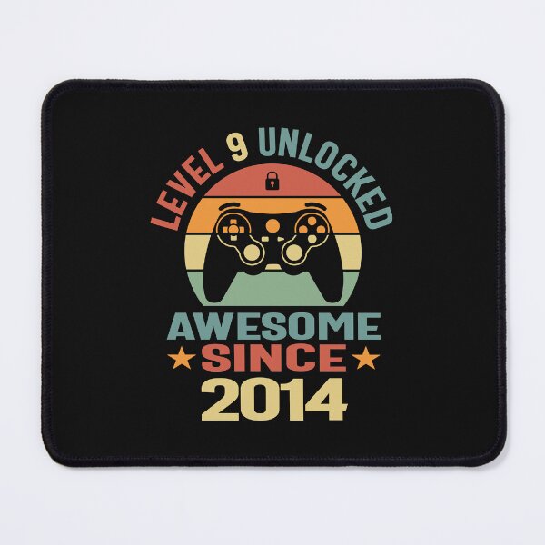 Item preview, Level 9 Unlocked Awesome 2014 Video Gamer 9th Birthday designed and sold by cidolopez.