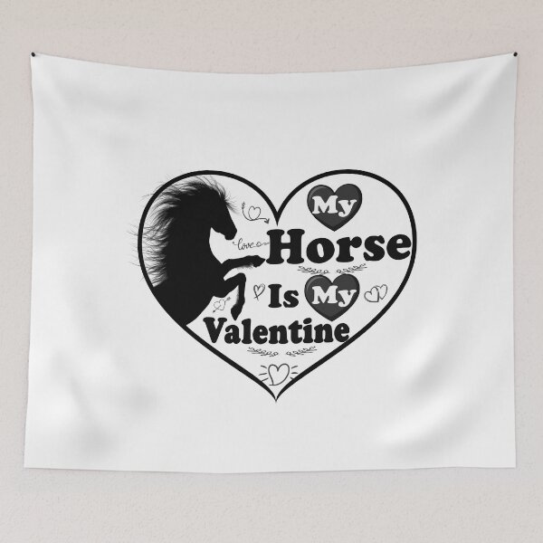 Item preview, Copy of my horse is my valentine cut hours t-shirt designed and sold by Saisaye.