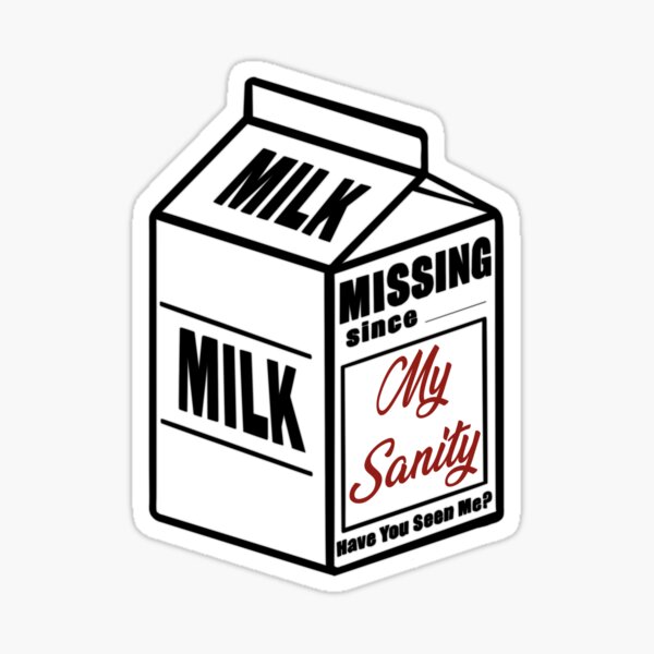 Small milk jug Sticker for Sale by juliades13