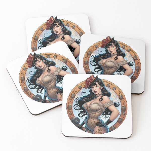 Item preview, Atompunk Bettie Page designed and sold by obstinator.