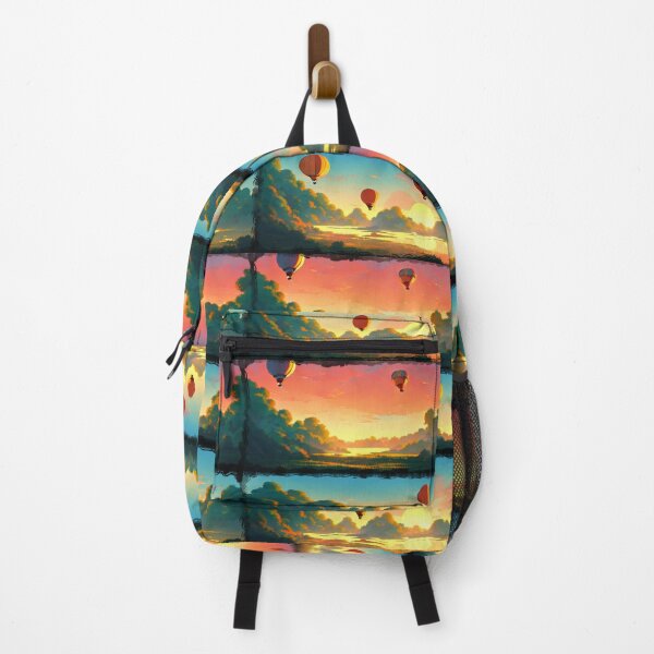 Item preview, Hot Air Balloon At Sunrise Panels designed and sold by BrightC.