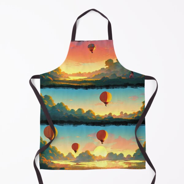 Item preview, Hot Air Balloon At Sunrise Panels designed and sold by BrightC.