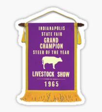 Bridges of Madison County Steer Sticker