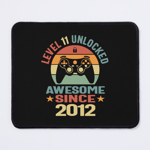 Item preview, Level 11 Unlocked Awesome 2012 Video Gamer 11th Birthday designed and sold by cidolopez.