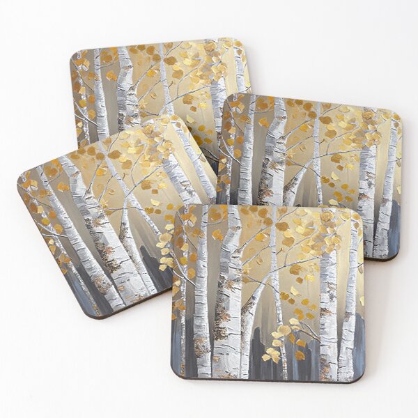 Item preview, Golden Birch: A Forest of Warmth and Elegance designed and sold by Catalin Gheorghe Tudor.