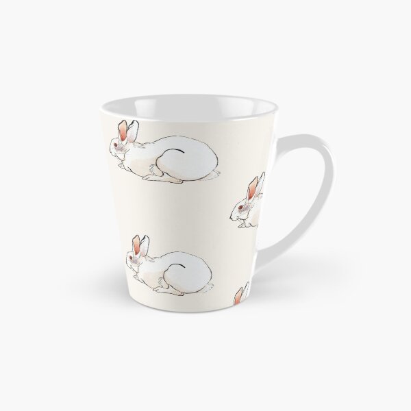Aperçu de l'œuvre Lapin illustré - Wit konijn créée et vendue par ArchivedRecord.