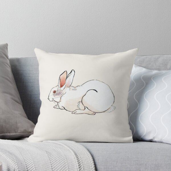 Item preview, Illustrated Rabbit - Wit konijn designed and sold by ArchivedRecord.