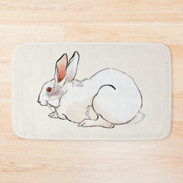 Item preview, Illustrated Rabbit - Wit konijn designed and sold by ArchivedRecord.