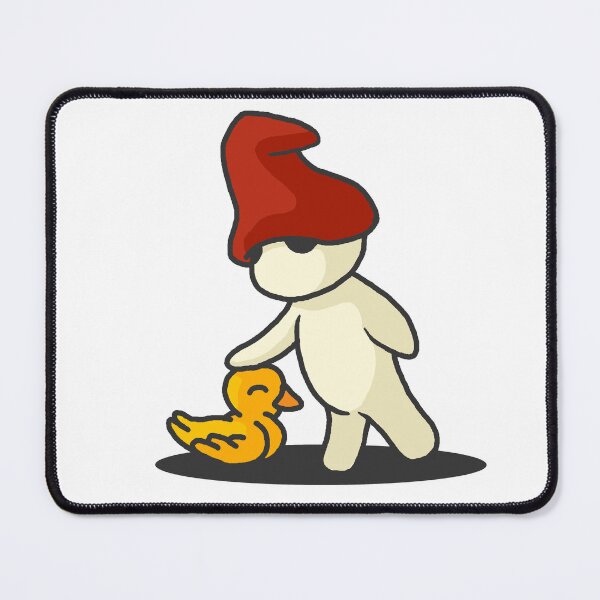 Item preview, Mushroom person & Duck designed and sold by LuckyBurgh.