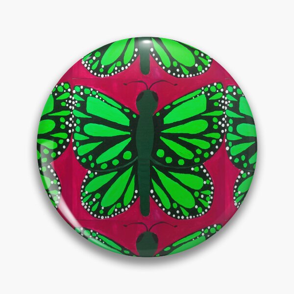 Item preview, Painted Green Butterfly - Art designed and sold by jolabrese.