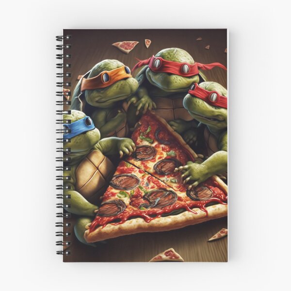 Item preview, Baby Ninja turtles eating pizza  designed and sold by Stianks.