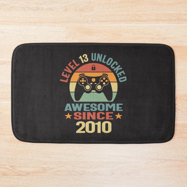 Item preview, Level 13 Unlocked Awesome 2010 Video Gamer 13th Birthday designed and sold by cidolopez.