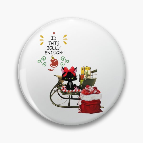 Item preview, Is This Cat Jolly Enough? designed and sold by joseech.