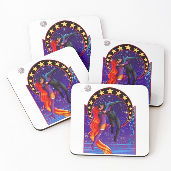 Item preview, Starfire and Nightwing designed and sold by Fairest_Eris.