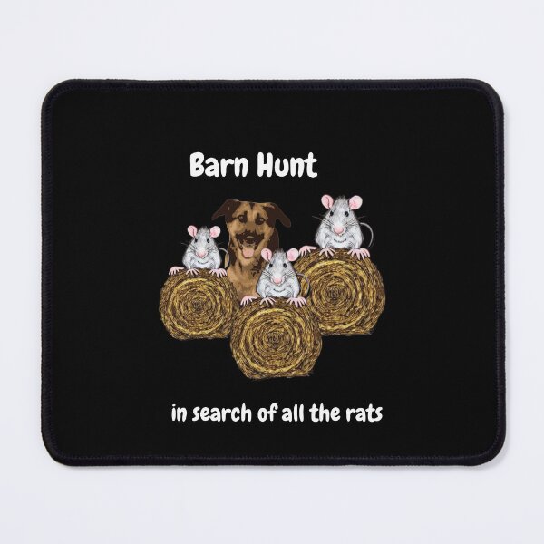Item preview, Funny Barn Hunt - in search of all the rats with a German Shepherd dog designed and sold by Just4doglovers.