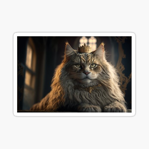 Item preview, La Reine des Chats designed and sold by PovikArt.