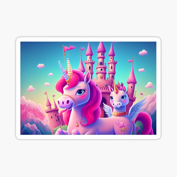 BC Mini The Dreamy Unicorn - Nekoni Fantasy Stickers