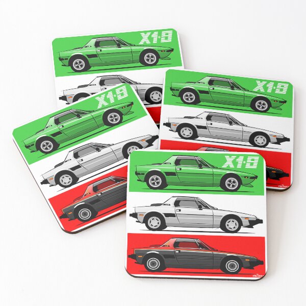 Item preview, Personalized Fiat X1/9 designed and sold by car2oonz.