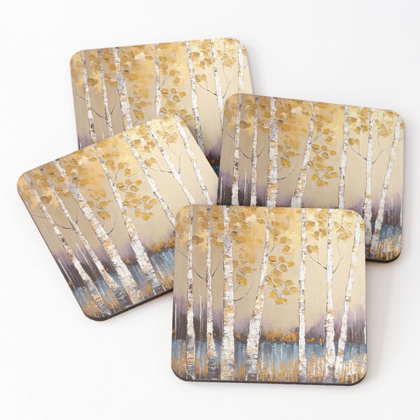 Item preview, Golden Birch: A Forest of Warmth and Elegance designed and sold by Catalin Gheorghe Tudor.