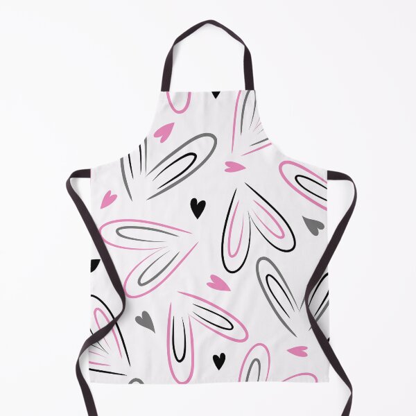 Item preview, Bunny Ear Hearts Pattern Design designed and sold by CreativeDraws42.