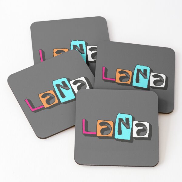 Item preview, LANA Custom Text Birthday Name designed and sold by Danylo Mikhnievych.