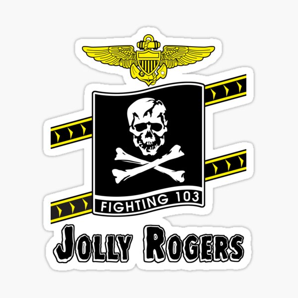 "US Navy Jolly Rogers" Sticker for Sale by RiverRatGraphix Redbubble