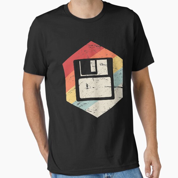 Item preview, Retro Vintage Floppy Disc Icon | Computer Nerd Design designed and sold by Jam Jar.