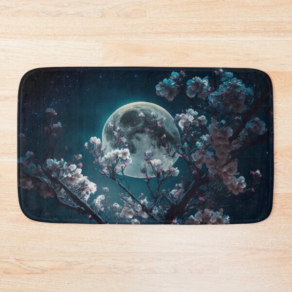 Item preview, Cherry Blossom in the Moonlight designed and sold by ArtMadeByAI.