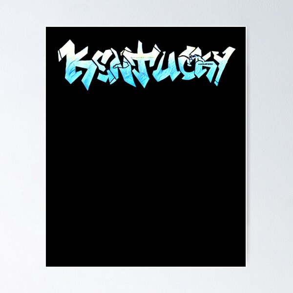 Item preview, Kentucky DMV License Plate Graffiti designed and sold by Dude  Stuff.