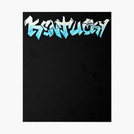 Item preview, Kentucky DMV License Plate Graffiti designed and sold by Dude  Stuff.