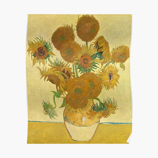 Sunflowers by Vincent Van Gogh Poster
