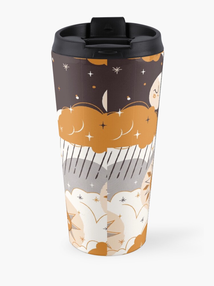 Alternate view of Mid Century Sun & Moon Travel Mug