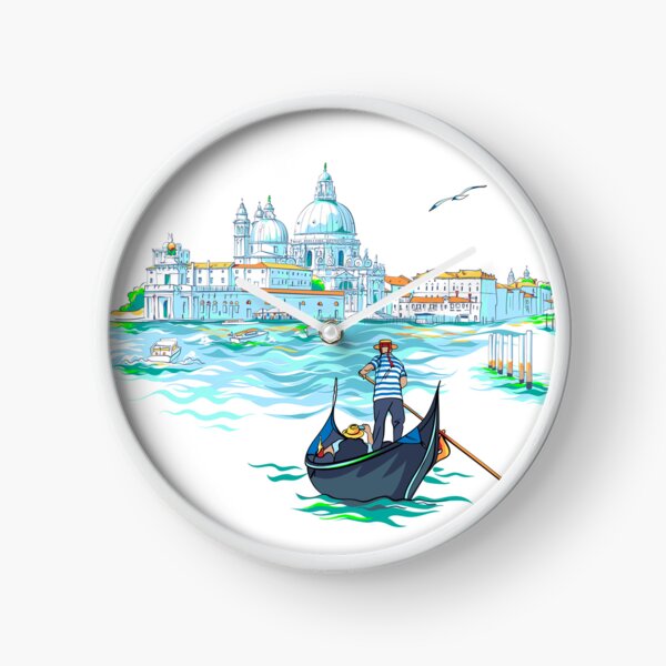Item preview, A painting of Venice with the Santa Maria Della Salute designed and sold by Findmeifyoucan.